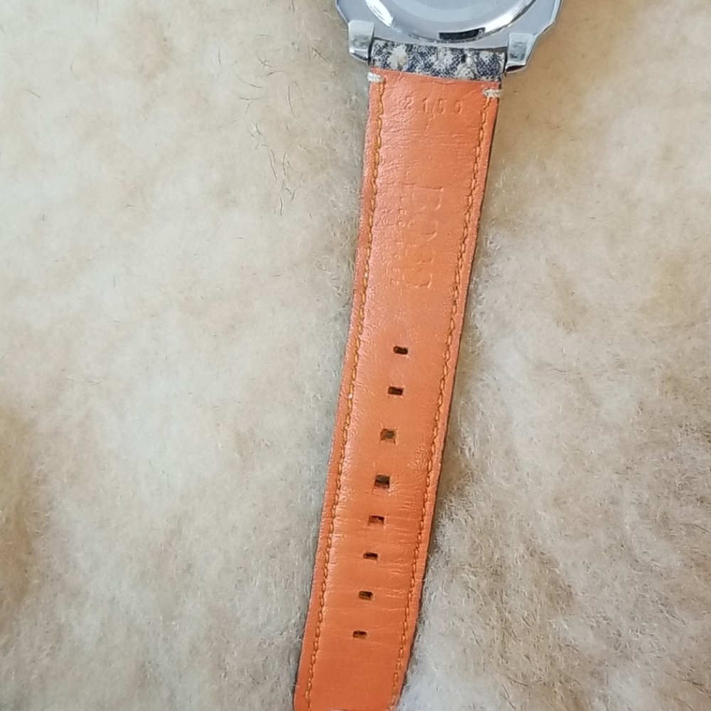 Hugo Boss Ladies Python Snakeskin Watch - Picture 6 of 9
